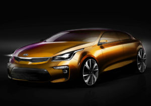 Появились первые официальные изображения нового Kia Rio для России